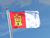 Kastilien La Mancha Flagge