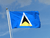 St. Lucia Flagge