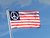 USA Peace Flagge