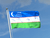 Usbekistan Flagge