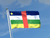 Zentralafrikanische Republik Flagge