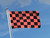 Checkered Black-Red Flag