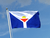 St. Martin Insel Flagge