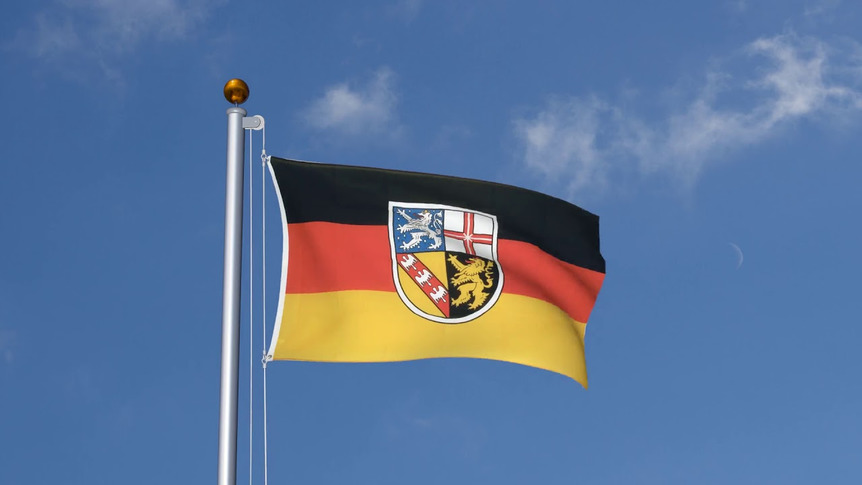 Saarland - Flagge 90 x 150 cm