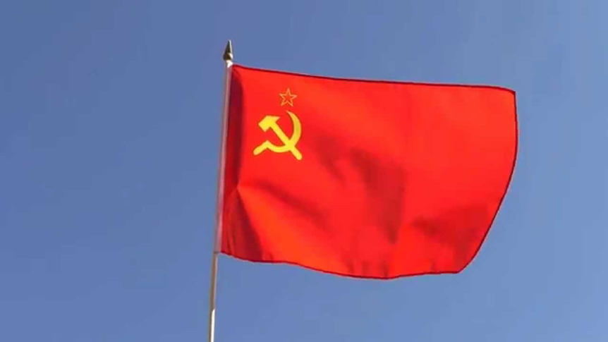 USSR Soviet Union - Hand Waving Flag 12x18"