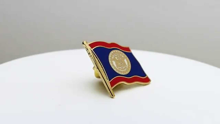 Belize - Flag Lapel Pin