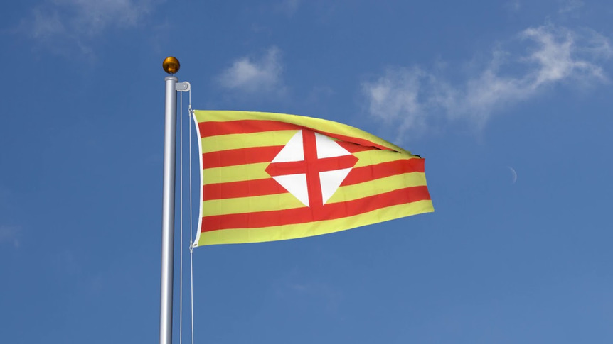 Barcelona - Flagge 90 x 150 cm
