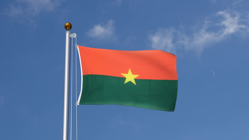 Burkina Faso - Flagge 90 x 150 cm