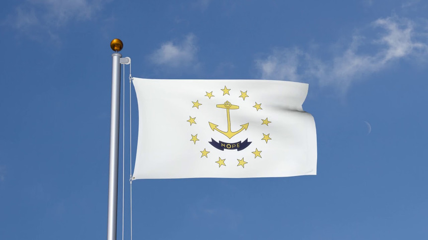 Rhode Island - Flagge 90 x 150 cm