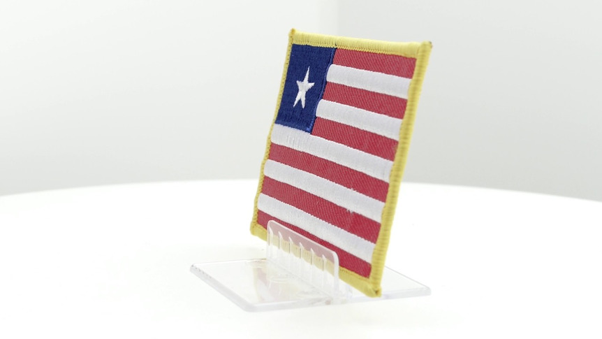 Liberia - Aufnäher 6 x 8 cm
