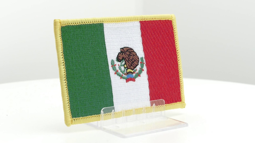 Mexiko - Aufnäher 6 x 8 cm