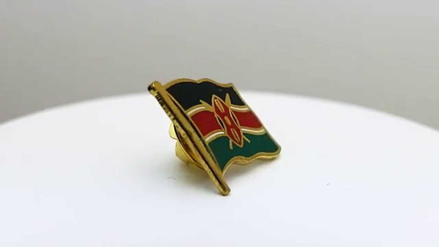 Kenya - Flag Lapel Pin