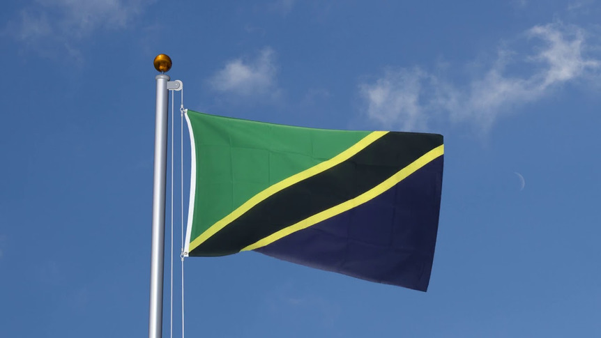 Tanzania - 3x5 ft Flag