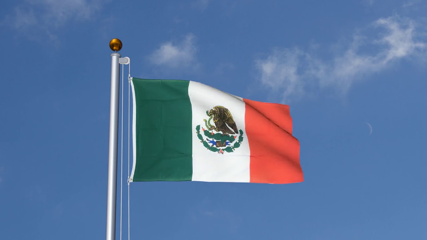 Mexique - Drapeau 90 x 150 cm