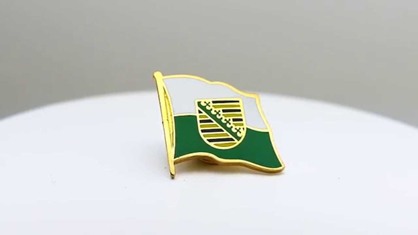 Saxony - Flag Lapel Pin