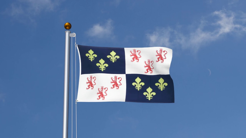 Picardie - Flagge 90 x 150 cm