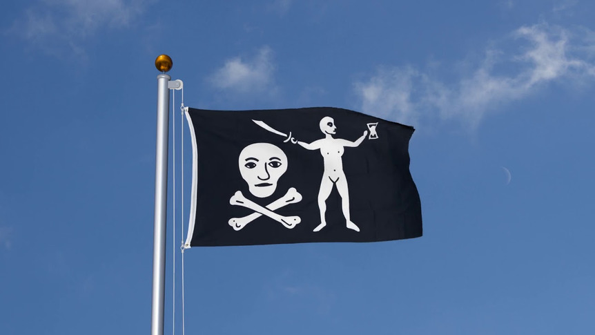 Pirate Dulaien - 3x5 ft Flag