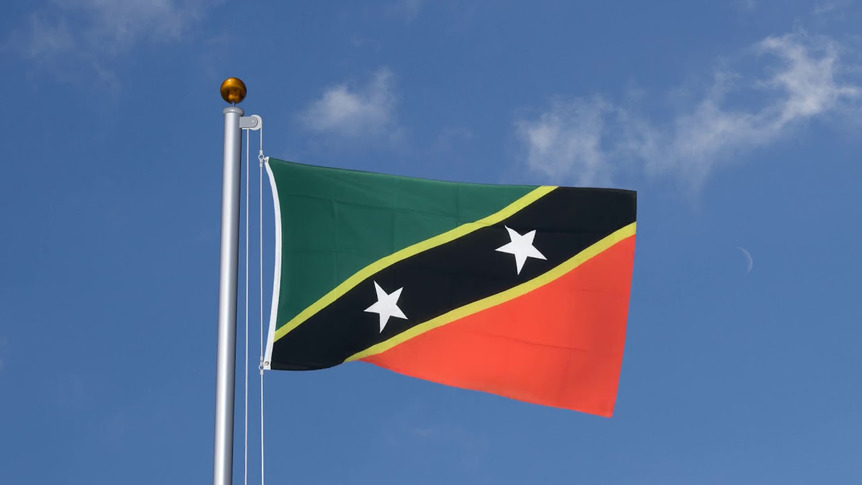 Saint Kitts and Nevis - 3x5 ft Flag