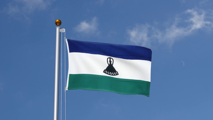 Lesotho - Drapeau 90 x 150 cm