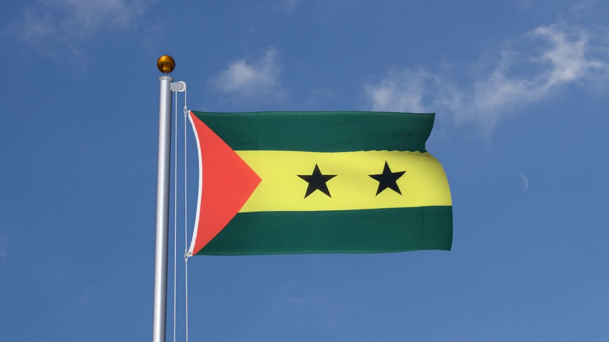 Sao Tome & Principe - Flagge 90 x 150 cm