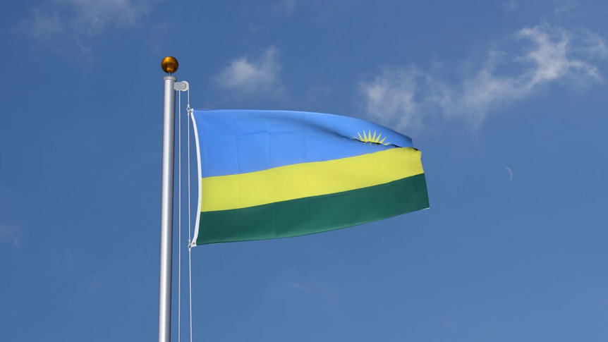 Ruanda - Flagge 90 x 150 cm