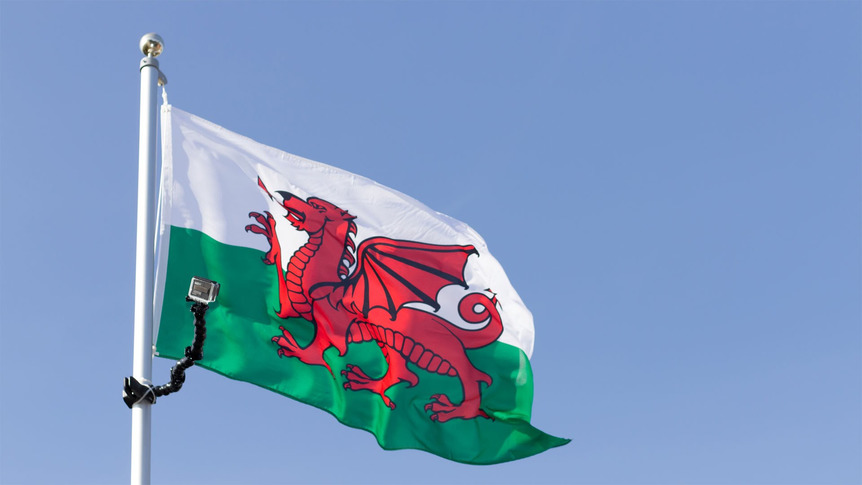 Pays de Galles - Drapeau 90 x 150 cm