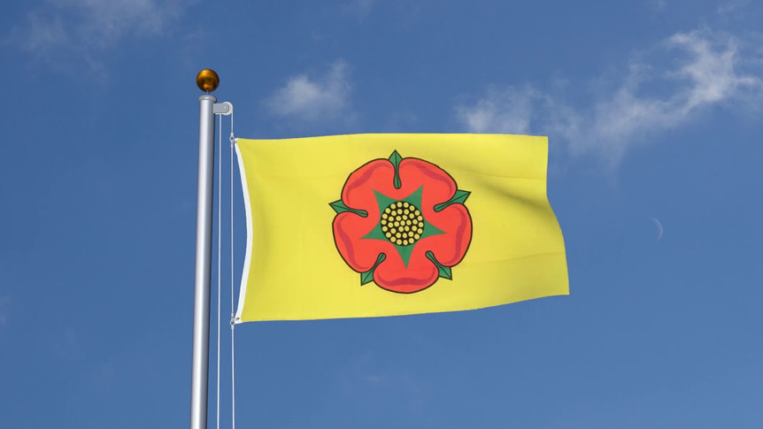 Lancashire - Flagge 90 x 150 cm