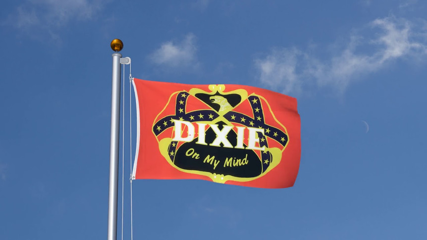 Confédéré USA Sudiste Dixie on my mind - Drapeau 90 x 150 cm