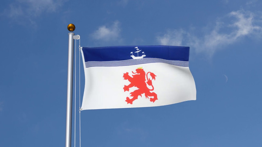 Devon with lion - 3x5 ft Flag