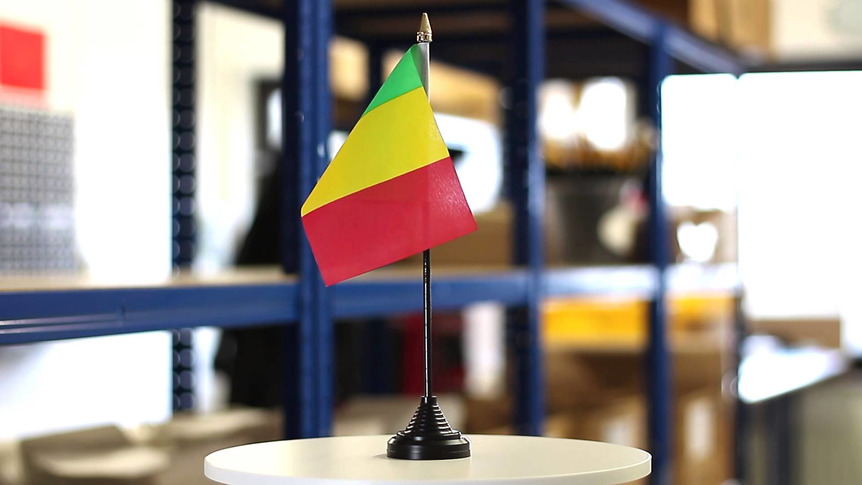 Mali - Table Flag 4x6"