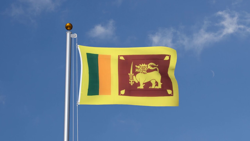 Sri Lanka - Drapeau 90 x 150 cm