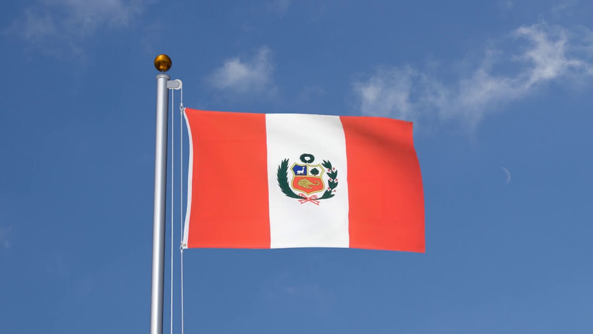 Peru - Flagge 90 x 150 cm