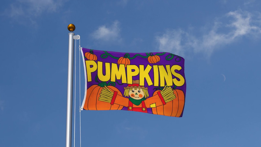 Pumpkins - Drapeau 90 x 150 cm