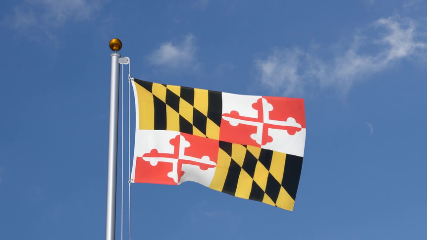 Maryland - Flagge 90 x 150 cm