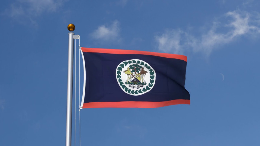 Belize - Flagge 90 x 150 cm
