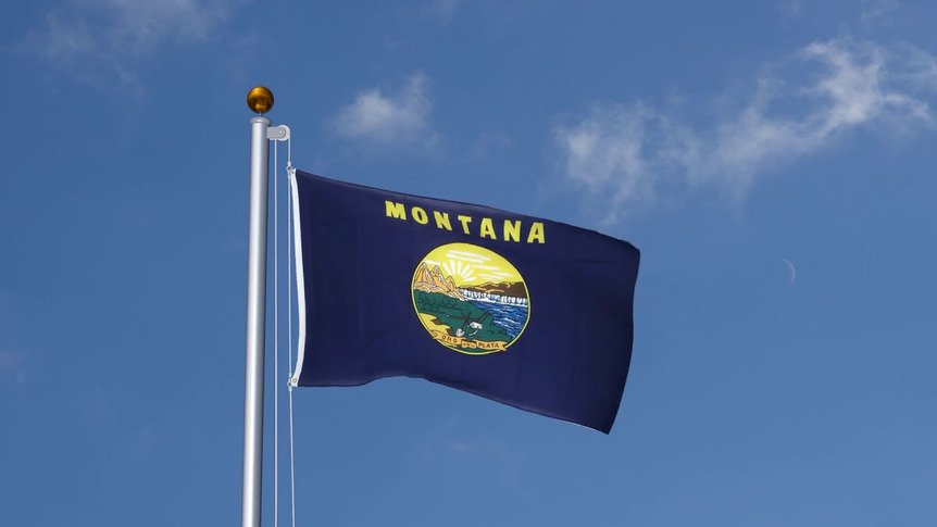 Montana - Flagge 90 x 150 cm