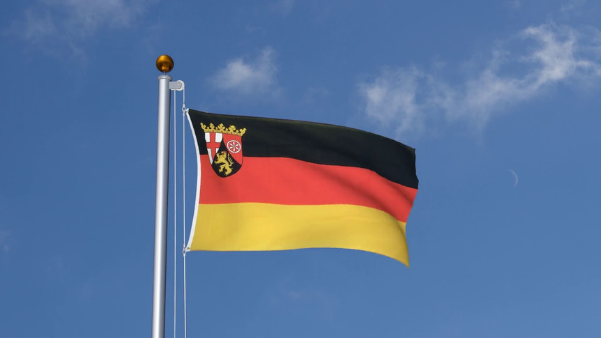 Rheinland Pfalz - Flagge 90 x 150 cm