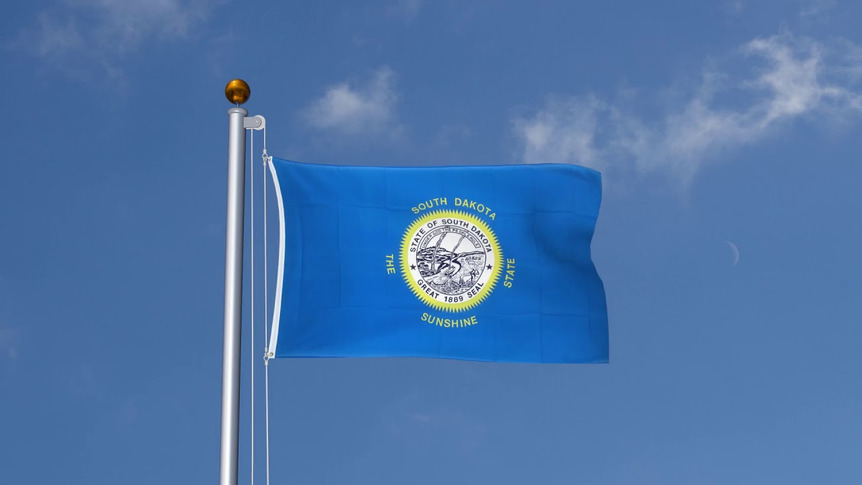 South Dakota - Flagge 90 x 150 cm