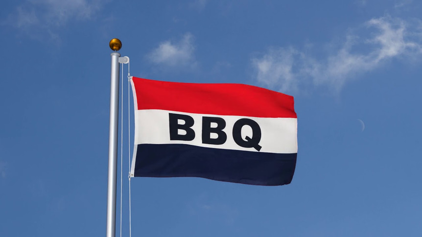 BBQ Barbecue - 3x5 ft Flag
