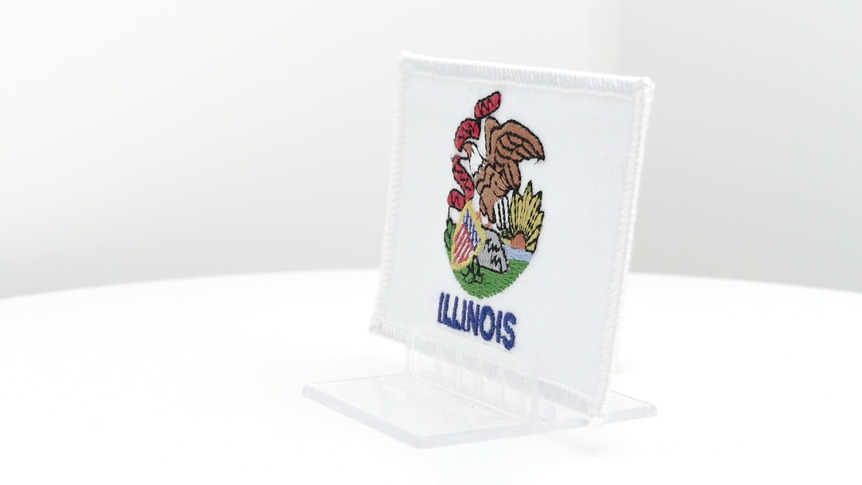 Illinois - Flag Patch