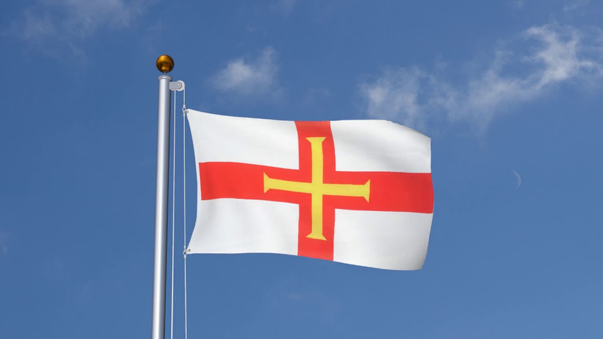 Guernsey - Flagge 90 x 150 cm
