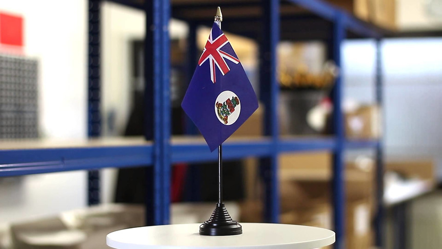 Îles Caïmanes - Mini drapeau de table 10 x 15 cm