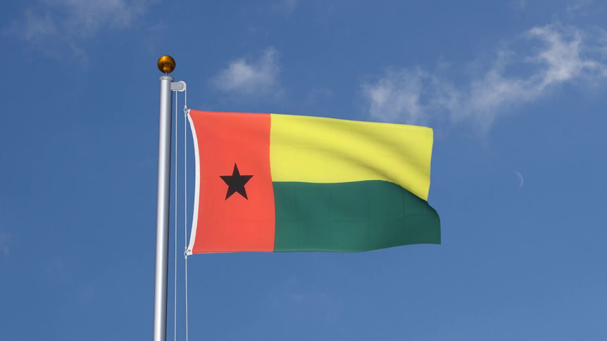 Guinea Bissau - Flagge 90 x 150 cm