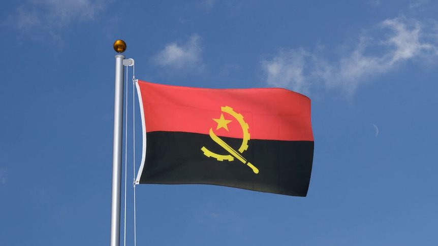 Angola - Flagge 90 x 150 cm