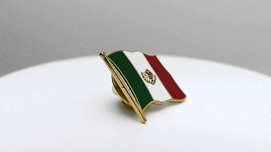 Mexique - Pin's drapeau 2 x 2 cm