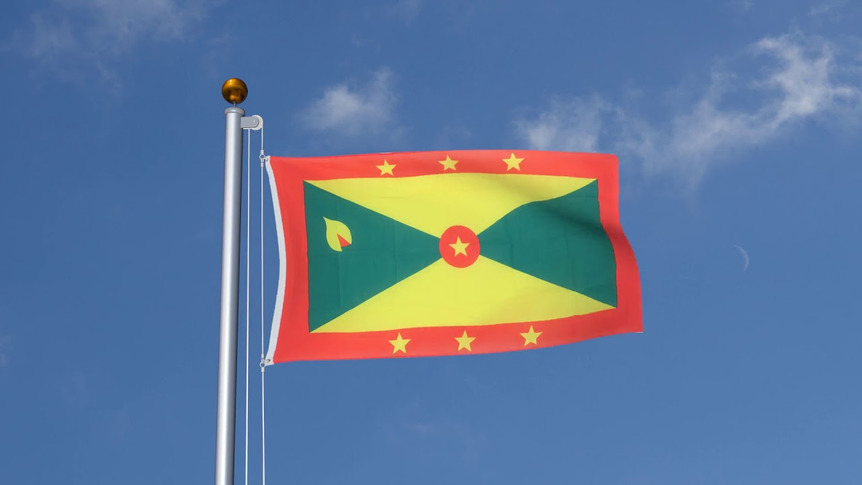 Grenada - Flagge 90 x 150 cm
