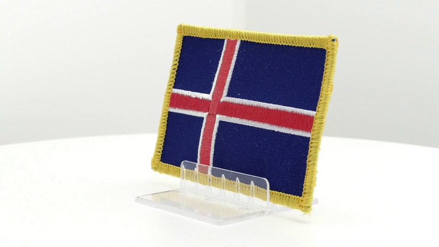 Islande - Écusson 6 x 8 cm