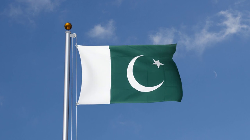 Pakistan - Flagge 90 x 150 cm