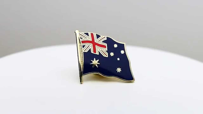 Australie - Pin's drapeau 2 x 2 cm