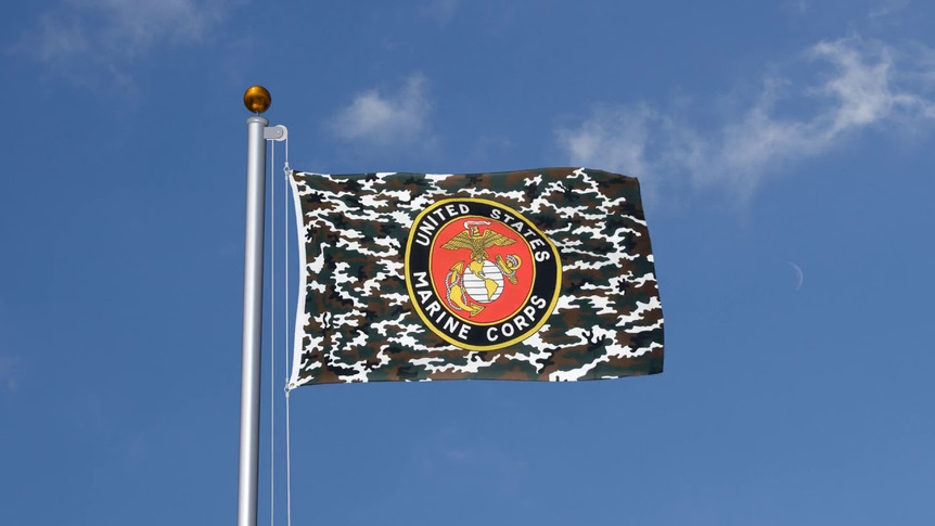 USA US Marine Corps Camouflage - Flagge 90 x 150 cm
